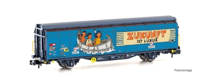 Hobbytrain H24670 - N - Schiebewandwagen Zukunft ist Luxus, SBB, Ep. VI